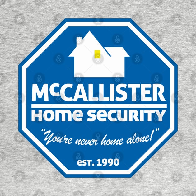 McCallister Home Security by PopCultureShirts